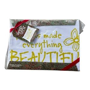 Sleep On It Religious pillow case He Has Made Everything Beautiful in its time